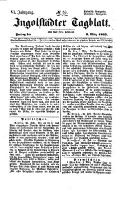 Ingolstädter Tagblatt Freitag 3. März 1865