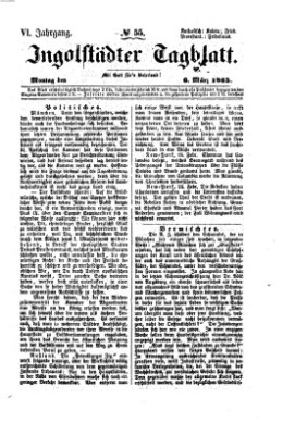 Ingolstädter Tagblatt Montag 6. März 1865