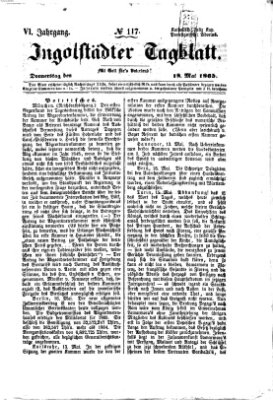 Ingolstädter Tagblatt Donnerstag 18. Mai 1865