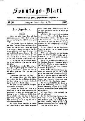 Ingolstädter Tagblatt Sonntag 14. Mai 1865