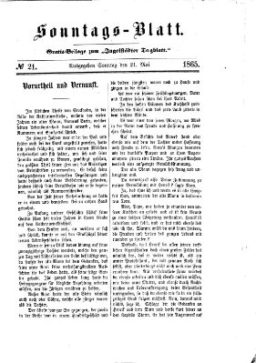 Ingolstädter Tagblatt Sonntag 21. Mai 1865