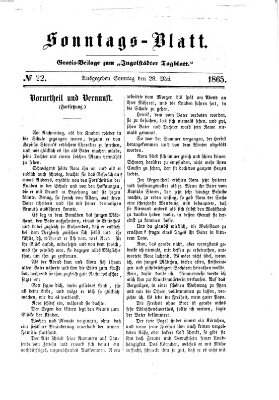 Ingolstädter Tagblatt Sonntag 28. Mai 1865