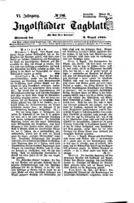 Ingolstädter Tagblatt Mittwoch 9. August 1865