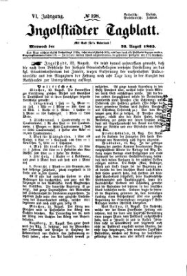 Ingolstädter Tagblatt Mittwoch 23. August 1865