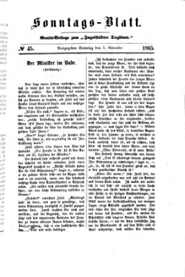 Ingolstädter Tagblatt Sonntag 5. November 1865