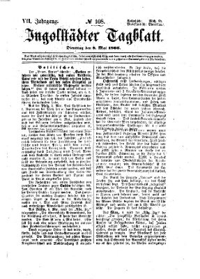 Ingolstädter Tagblatt Dienstag 8. Mai 1866