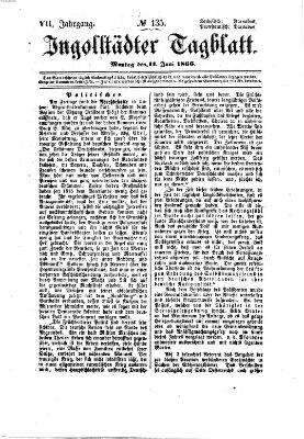 Ingolstädter Tagblatt Montag 11. Juni 1866