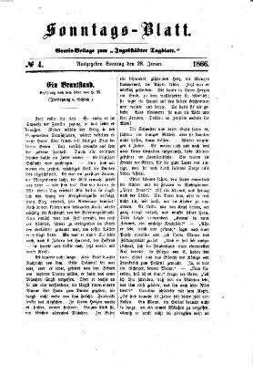 Ingolstädter Tagblatt Sonntag 28. Januar 1866