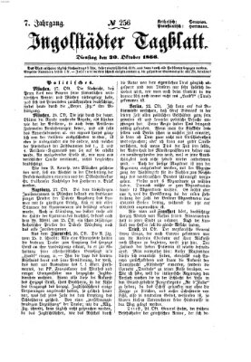 Ingolstädter Tagblatt Dienstag 30. Oktober 1866