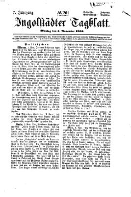 Ingolstädter Tagblatt Montag 5. November 1866