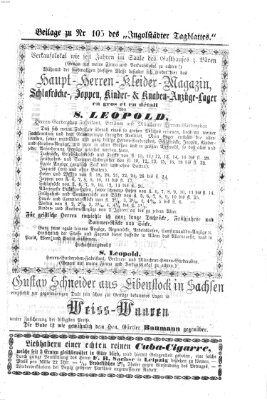 Ingolstädter Tagblatt Freitag 4. Mai 1866