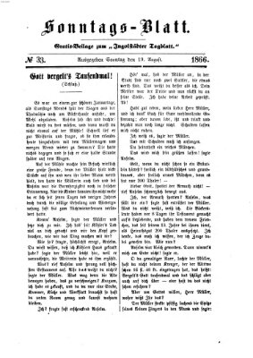 Ingolstädter Tagblatt Sonntag 19. August 1866