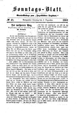 Ingolstädter Tagblatt Sonntag 2. Dezember 1866