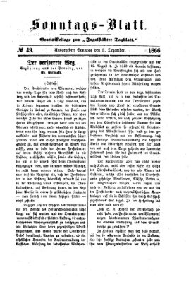 Ingolstädter Tagblatt Sonntag 9. Dezember 1866