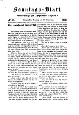 Ingolstädter Tagblatt Sonntag 16. Dezember 1866