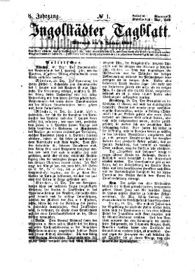 Ingolstädter Tagblatt Mittwoch 2. Januar 1867