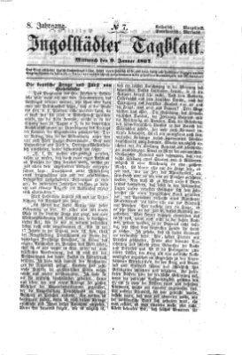 Ingolstädter Tagblatt Mittwoch 9. Januar 1867