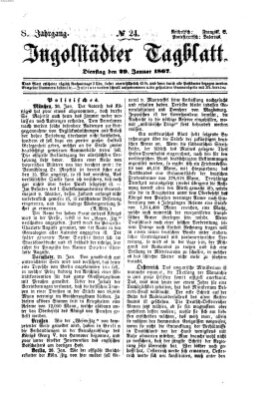 Ingolstädter Tagblatt Dienstag 29. Januar 1867