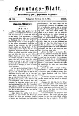 Ingolstädter Tagblatt Sonntag 5. Mai 1867