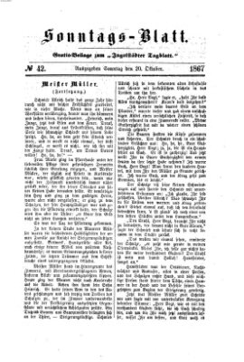 Ingolstädter Tagblatt Sonntag 20. Oktober 1867