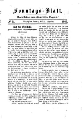 Ingolstädter Tagblatt Sonntag 22. Dezember 1867