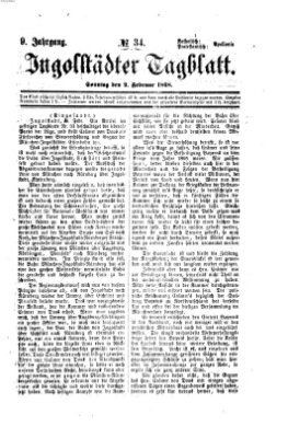 Ingolstädter Tagblatt Sonntag 9. Februar 1868