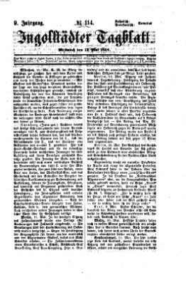 Ingolstädter Tagblatt Mittwoch 13. Mai 1868