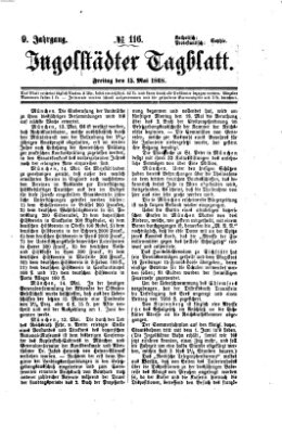 Ingolstädter Tagblatt Freitag 15. Mai 1868