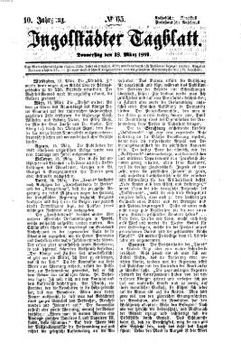 Ingolstädter Tagblatt Donnerstag 18. März 1869