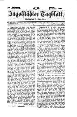 Ingolstädter Tagblatt Freitag 19. März 1869