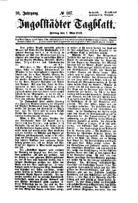 Ingolstädter Tagblatt Freitag 7. Mai 1869