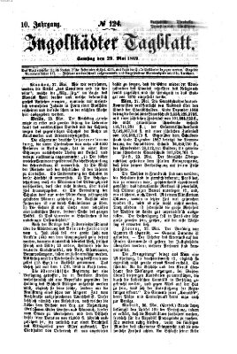 Ingolstädter Tagblatt Samstag 29. Mai 1869