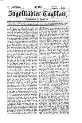 Ingolstädter Tagblatt Mittwoch 16. Juni 1869