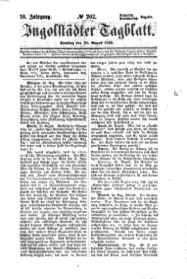 Ingolstädter Tagblatt Samstag 28. August 1869