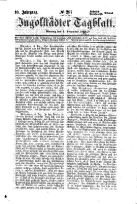 Ingolstädter Tagblatt Montag 6. Dezember 1869
