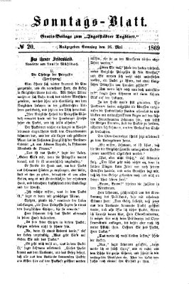 Ingolstädter Tagblatt. Sonntagsblatt (Ingolstädter Tagblatt) Sonntag 16. Mai 1869