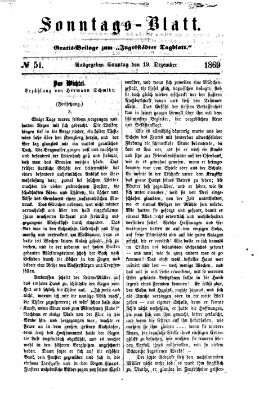 Ingolstädter Tagblatt. Sonntagsblatt (Ingolstädter Tagblatt) Sonntag 19. Dezember 1869