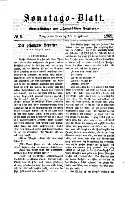 Ingolstädter Tagblatt. Sonntagsblatt (Ingolstädter Tagblatt) Sonntag 9. Februar 1868