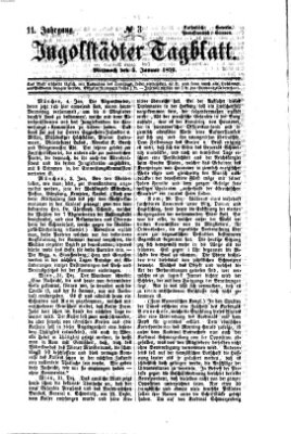 Ingolstädter Tagblatt Mittwoch 5. Januar 1870