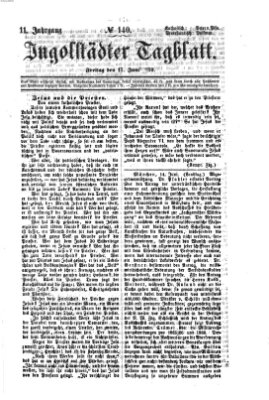 Ingolstädter Tagblatt Freitag 17. Juni 1870