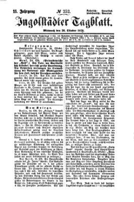 Ingolstädter Tagblatt Mittwoch 26. Oktober 1870