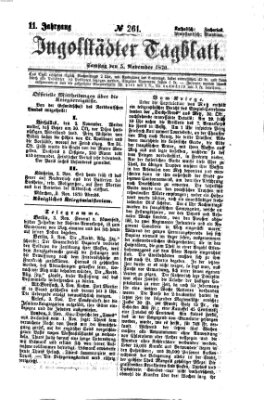 Ingolstädter Tagblatt Samstag 5. November 1870