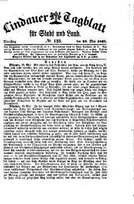 Lindauer Tagblatt für Stadt und Land Dienstag 28. Mai 1861