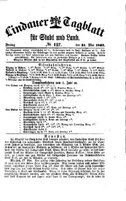 Lindauer Tagblatt für Stadt und Land Freitag 31. Mai 1861