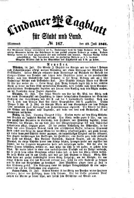 Lindauer Tagblatt für Stadt und Land Mittwoch 17. Juli 1861