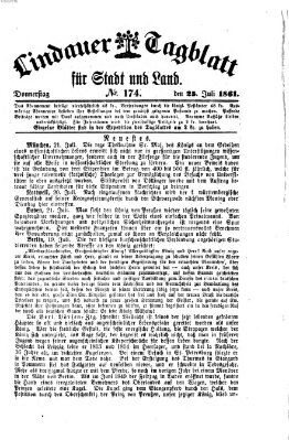 Lindauer Tagblatt für Stadt und Land Donnerstag 25. Juli 1861