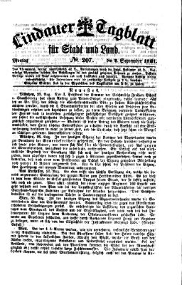 Lindauer Tagblatt für Stadt und Land Montag 2. September 1861