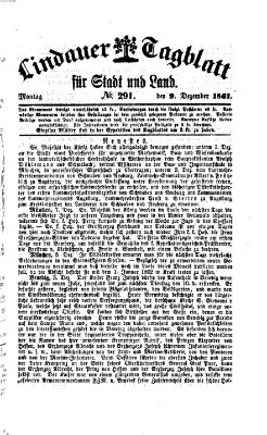 Lindauer Tagblatt für Stadt und Land Montag 9. Dezember 1861