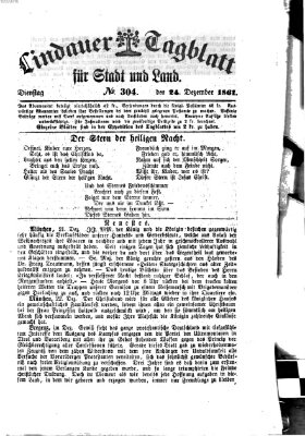 Lindauer Tagblatt für Stadt und Land Dienstag 24. Dezember 1861