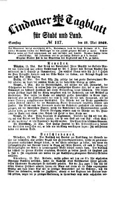 Lindauer Tagblatt für Stadt und Land Samstag 17. Mai 1862